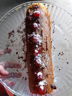 Una foto de Pionono con dulce de leche