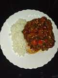 Chili con carne z ryżem