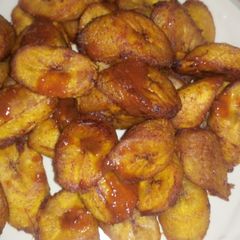 Maggi fried plantain A picture of Maggi fried plantain.