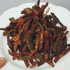 A picture of Crispy Bhindi.