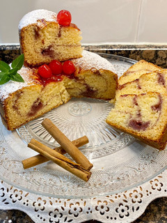 Una foto de Pastel de queso mascarpone y mermelada