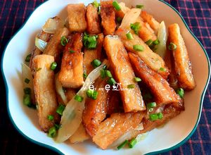 Hình của món Chả cá chiên nước mắm.