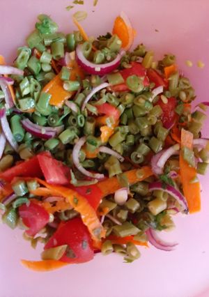 Una foto de Ensalada de ejotes