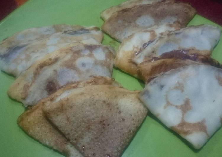 Cara mengolah Crepes Coco Hazelnut enak