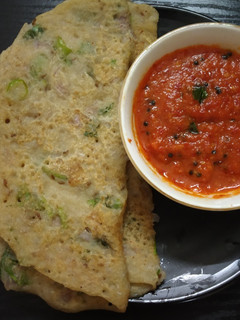 A picture of Wheat Dosa Recipe / Godhumai Dosai - Healthy Breakfast / Wheat Pancake.