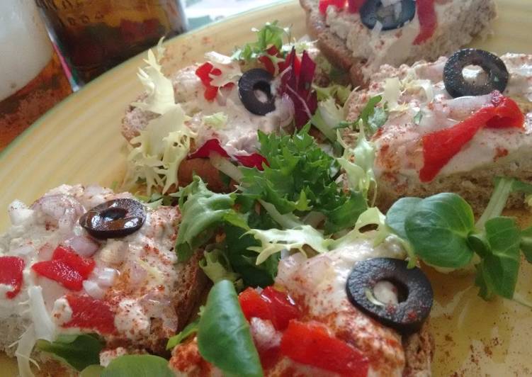 Original crema de queso vegetal con  cerveza y Agua de mar