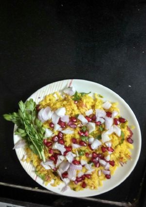A picture of Vegetable poha.