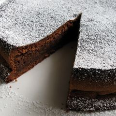 A picture of My ‘Gateau Au Chocolat’.