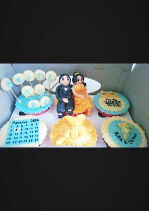 Foto resep Cupcake kukus topping fondant