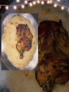 صورة لوصفة دجاج مع الرز