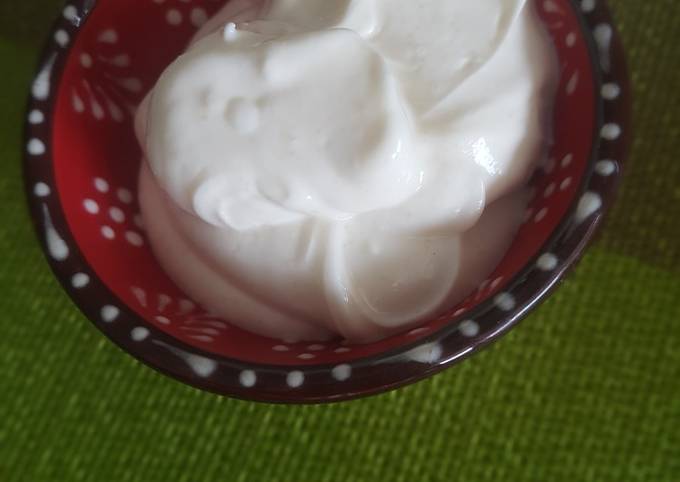 Yogurt Natural Casero y Saludable (durito tipo griego) Receta de Nutrim -  Recetas Saludables- Cookpad