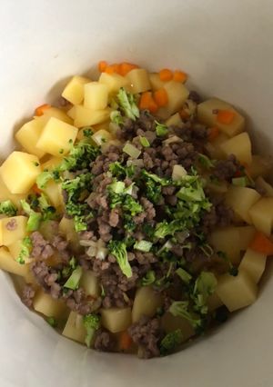 Foto resep Bubur kentang sapi bolognese mpasi