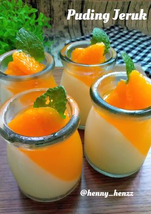 Foto resep Puding jeruk