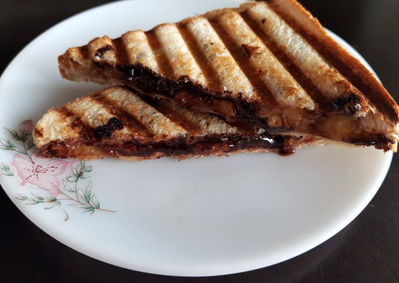 Banana Choco Sandwich
