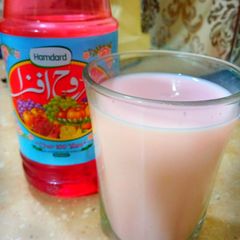 RoohAfza Milk A picture of RoohAfza Milk.