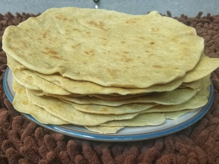 Langkah Mudah untuk Membuat Kulit Tortila / Kulit Kebab / Kulit Sawarma yang Lezat