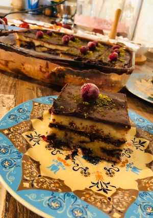 عکسی از دستور کیک آلمانی 😋 اسلی پزون