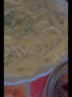 صورة لوصفة فيتوتشيني بالصلصة البيضاء