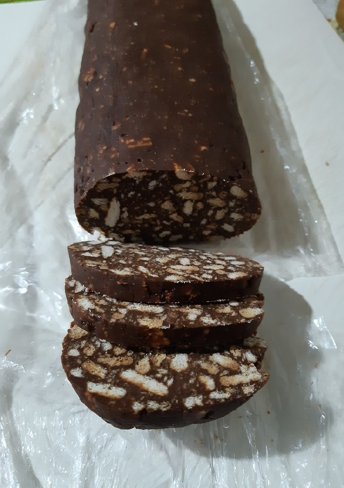 Una foto de Salchichón de Chocolate
