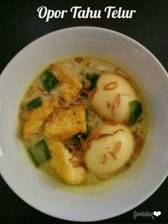 Foto resep Opor Tahu Telur