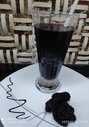 عکسی از دستور شربت توت
