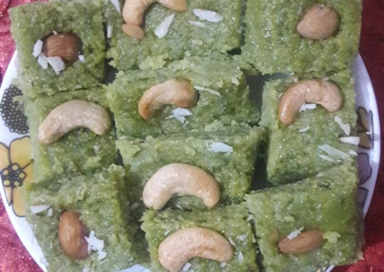 Matar ki burfi