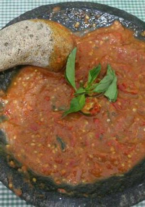 Foto resep Rahasia sambal pecel lele / sambal sari laut