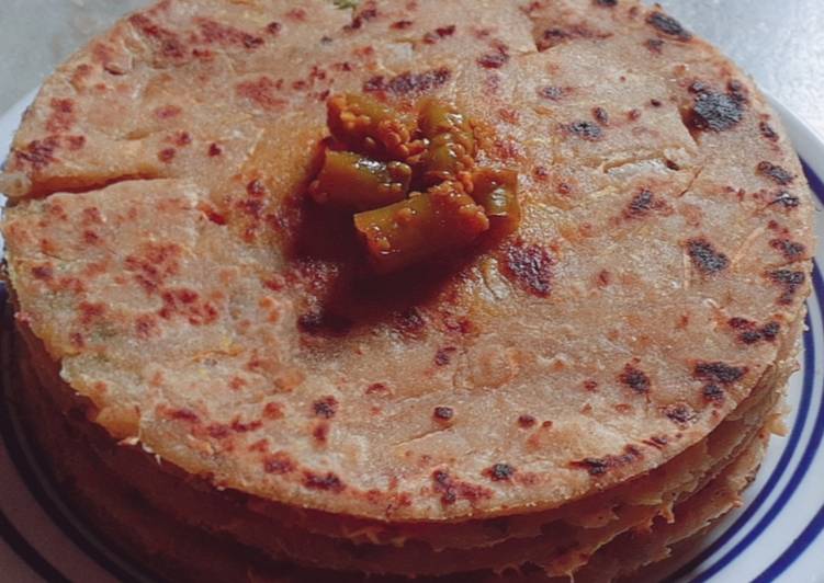 Steps to Make Zucchini and Carrot Paratha in 10 Minutes for Family