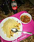 Couscous and veggies soup