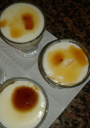 صورة لوصفة مهلبية تركية بالزبيب