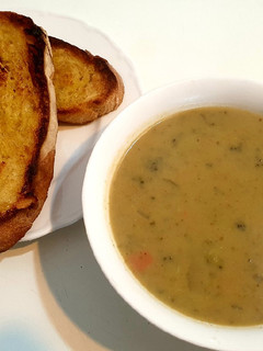 A picture of Broccoli and Blue Cheese Soup.