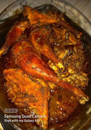 A picture of Baked chicken.