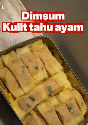 Foto resep 🌷Dimsum kulit tahu ayam