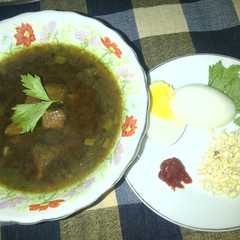 รูปของ Rawon Blitar ala Bunda Kinan