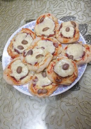 صورة لوصفة ميني بيتزا 🍕