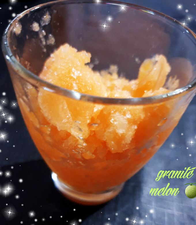 Une photo de Granité melon 🍈