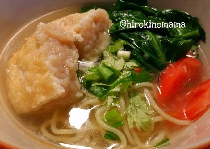 Resep Bakso Tahu Kuah Segar Oleh Nibras Alfian Hirokinomama Cookpad