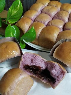 Foto resep Roti sobek ubi ungu