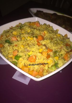Special fried rice ainihin hoton girkin