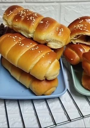 Foto resep Roti coklat pisang ala rumahan