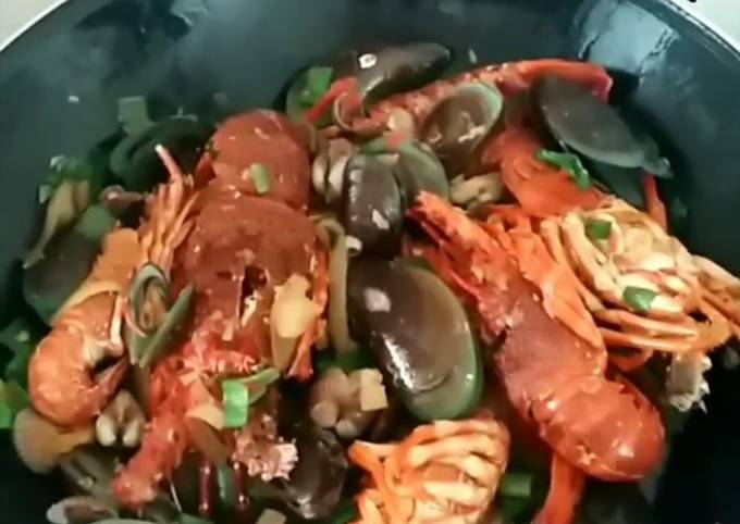 Lobster saus tiram