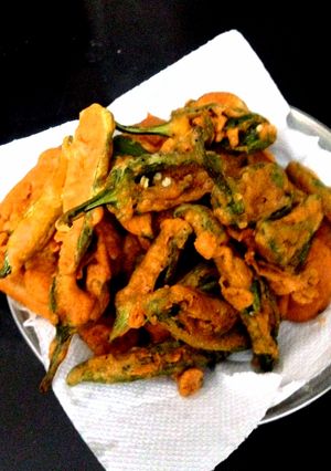 A picture of Chilli pakora.