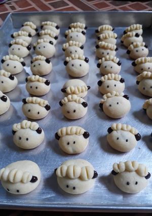Foto resep German sheep cookies #BikinRamadanBerkesan