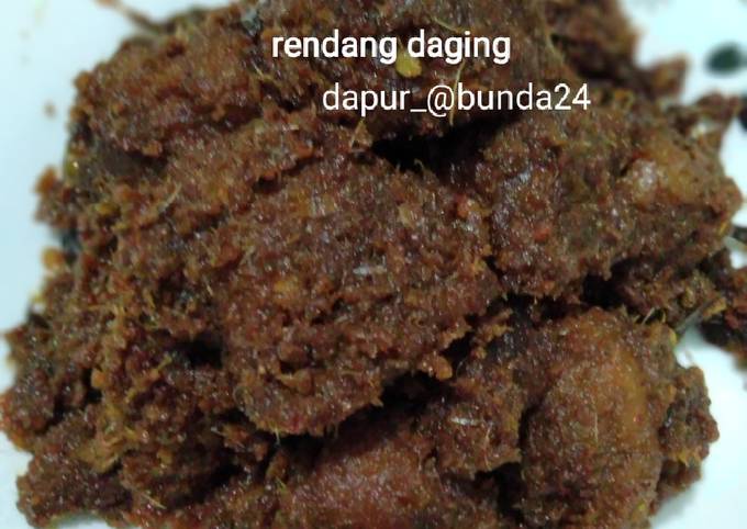 Rendang daging