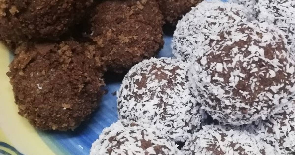 Trufas con bizcochuelo - 87 recetas caseras- Cookpad