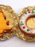 Pasteles de mandarina y almendras