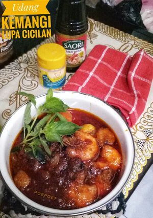 Foto resep Balado udang kemangi lupa cicilan
