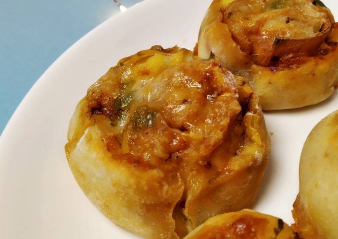 Cheesy Pizza Pinwheel
