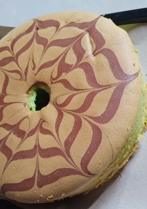 Foto resep Bolu Pandan 8 telur