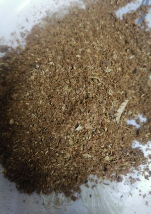 A picture of Homemade Cooking secret spices.